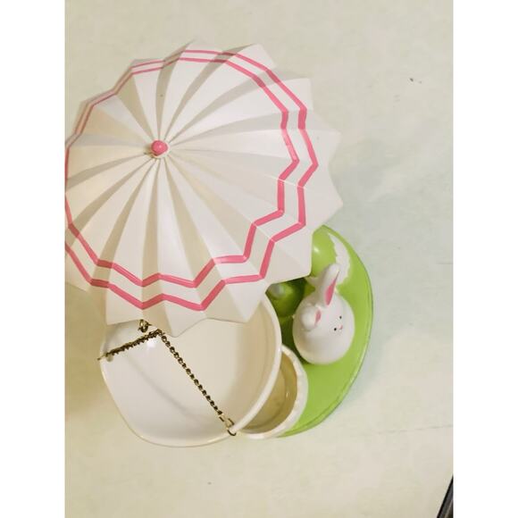 Yankee Candle Ceramic Bunny Dance Easter Tart Warmer - Picture 3 of 6